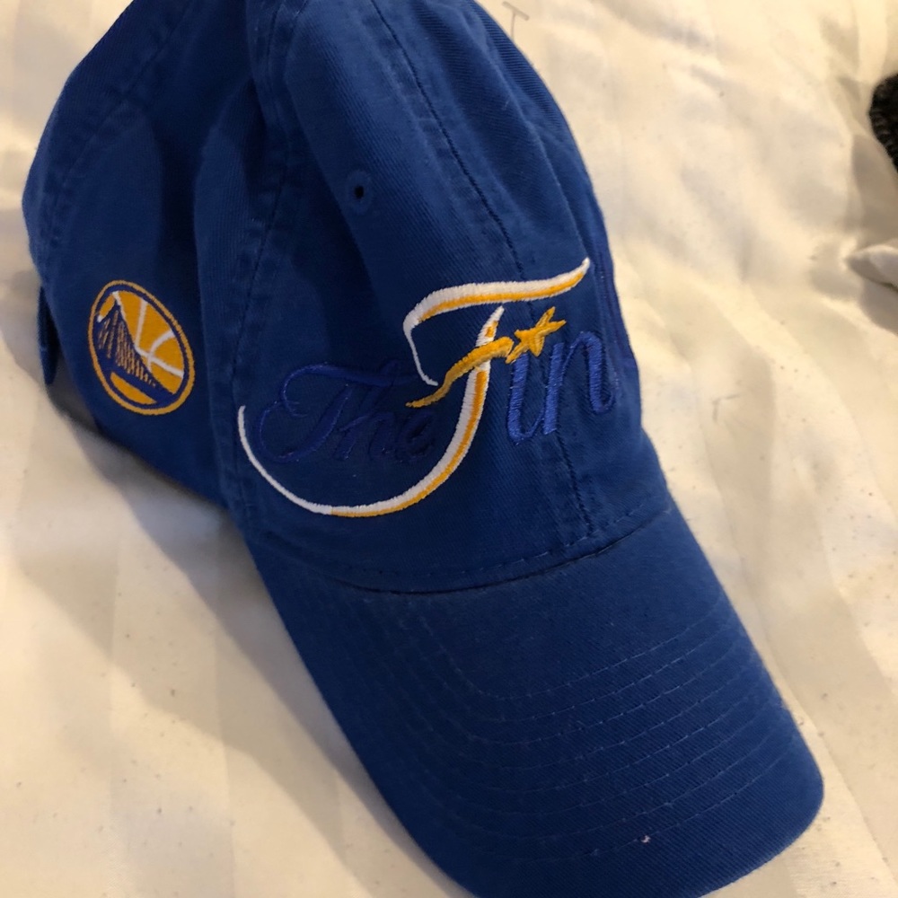NBA finals Golden state warriors hat